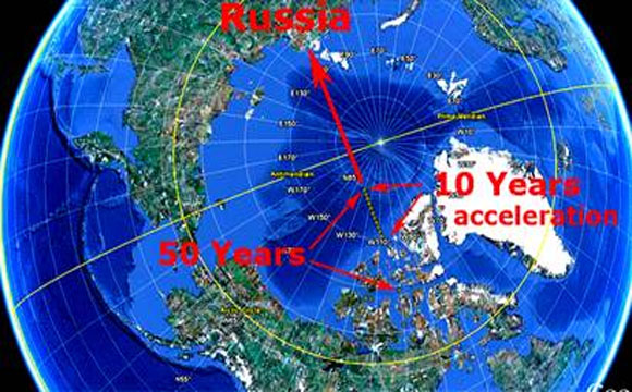 New-Accurate-Location-Of-The-Magnetic-Pole-Shift-At-Half-Way-Point-Factual-Events-Occuring