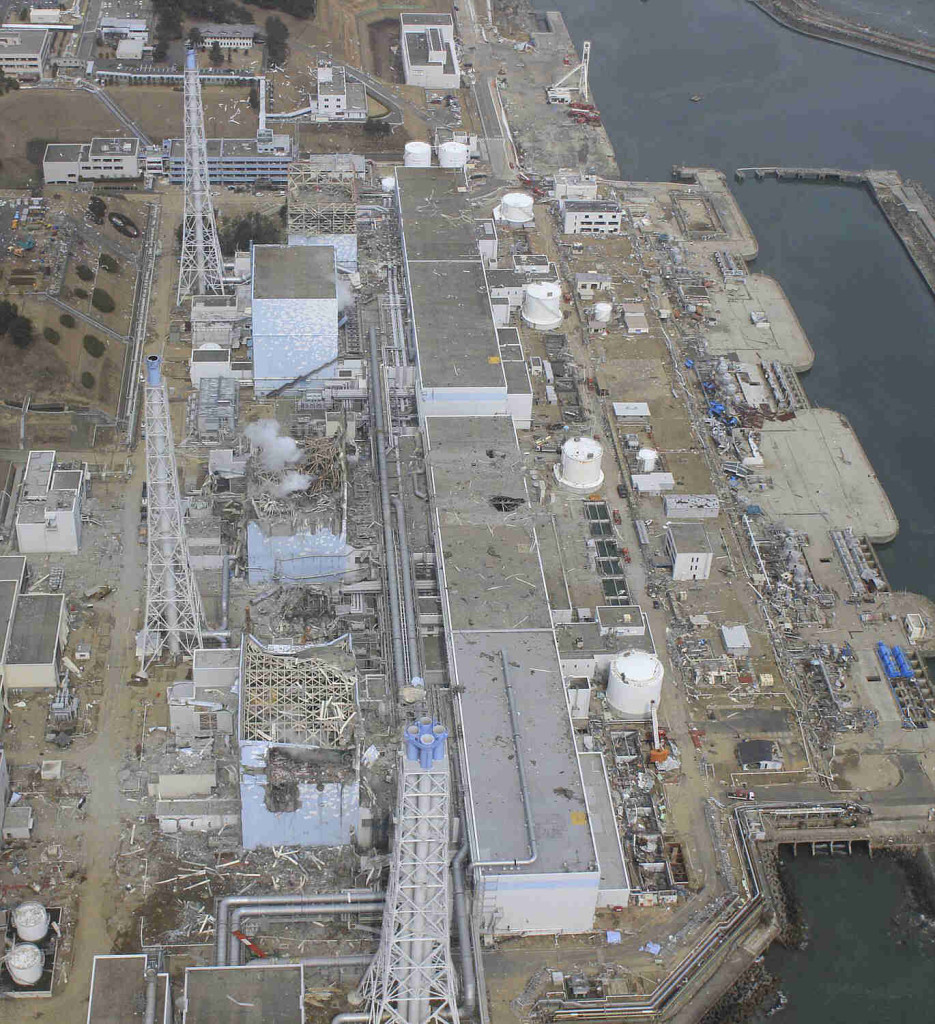 Damaged Nuclear Power Plant at Fukushima